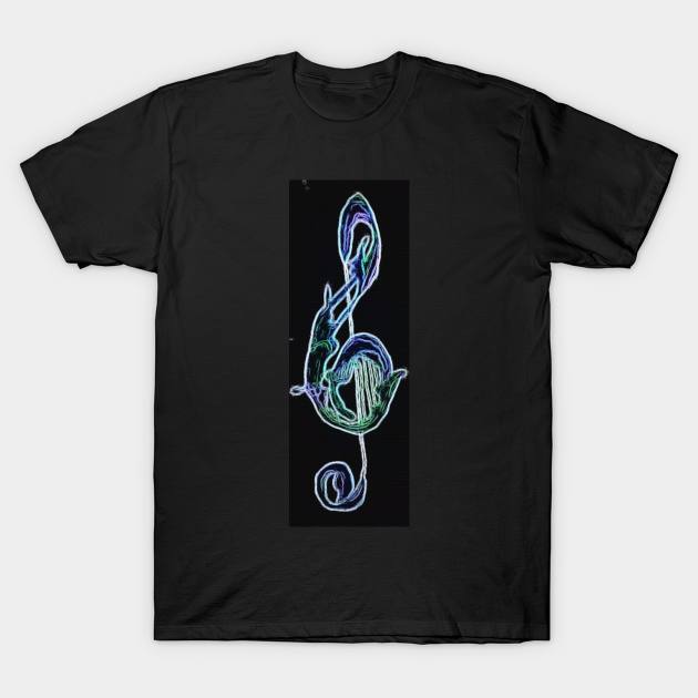 That Musical Glow T-Shirt by Bladedwolf